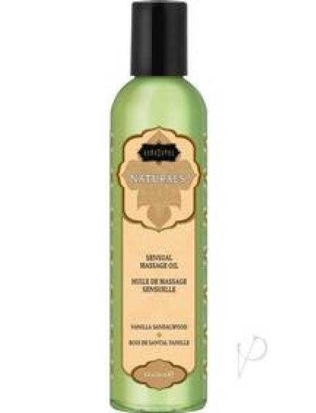 Naturals Massage Oil Vanilla Sandalwood