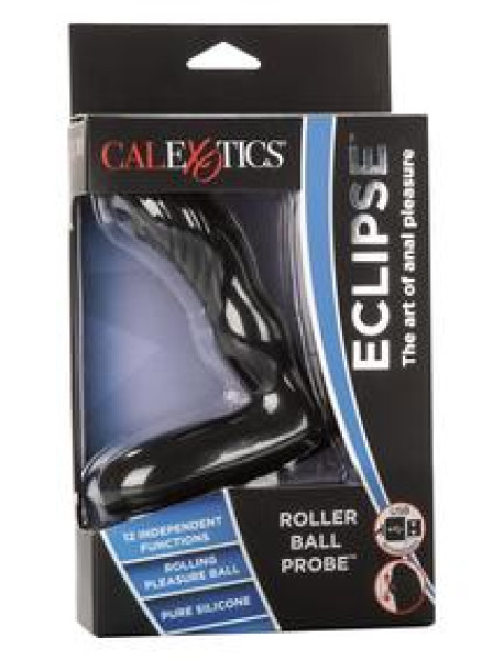 Silicone Wireless Rollerball Probe Black Silicone Wireless Rollerball Probe Black