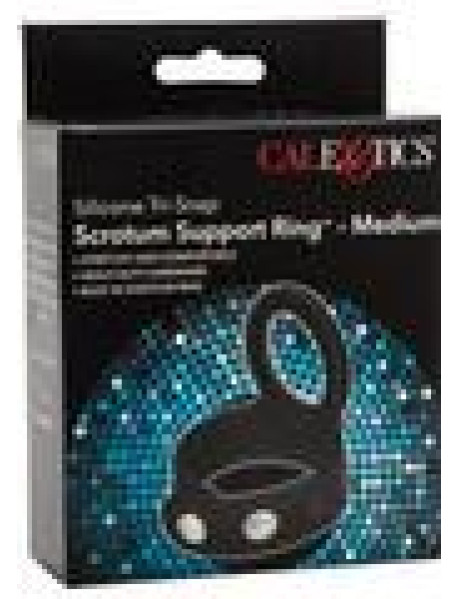 Silicone Tri Snap Scrotum Support Ring M