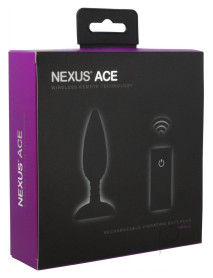 Ace Remote Control Vibe Plug Small Black