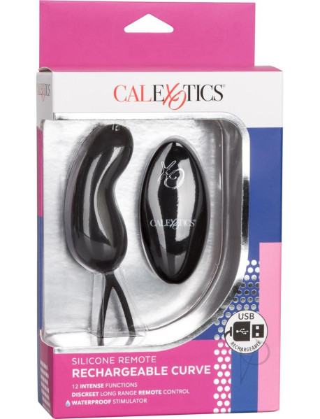 Silicone Remote Rechargeable Curve