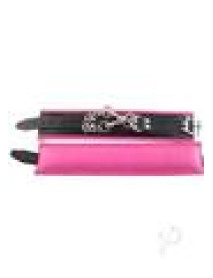 Rouge Padded Ankle Cuff Black/pink
