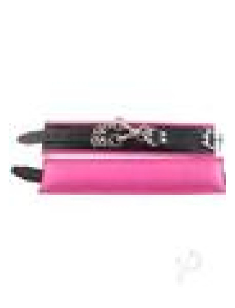 Rouge Padded Ankle Cuff Black/pink