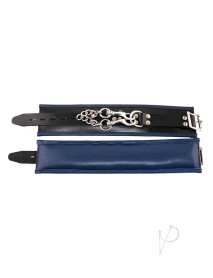 Rouge Padded Ankle Cuff Black/blue