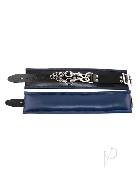 Rouge Padded Ankle Cuff Black/blue