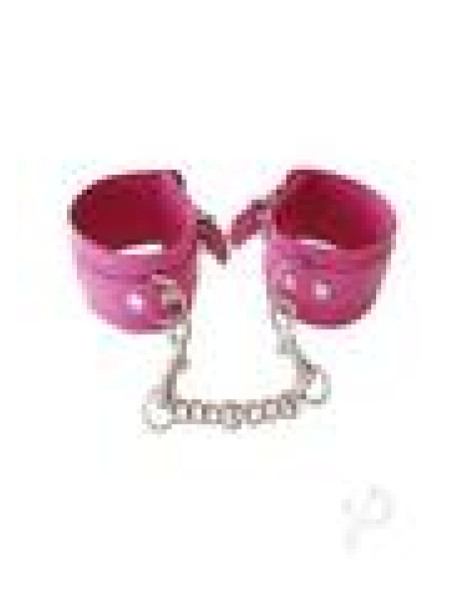 Rouge Plain Wrist Cuffs Pink