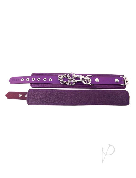 Rouge Plain Wrist Cuffs Purple