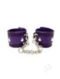 Rouge Plain Wrist Cuffs Purple