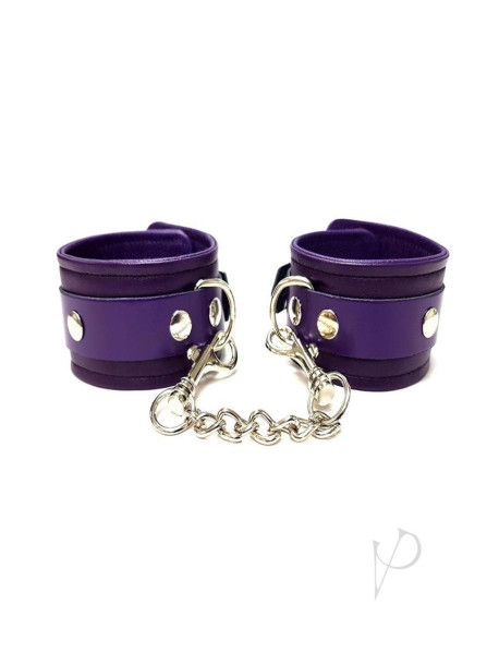 Rouge Plain Wrist Cuffs Purple