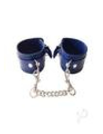 Rouge Plain Wrist Cuffs Blue