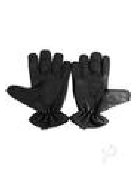 Rouge Vampire Gloves Black Large