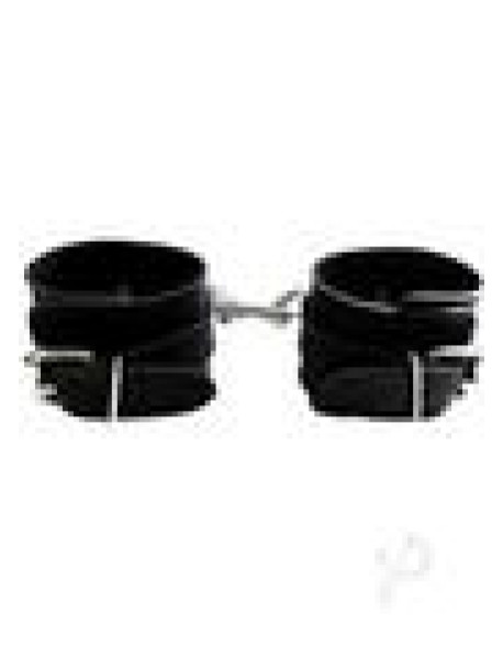 Rouge Rubber Wrist Cuffs Black Rouge Rubber Wrist Cuffs Black