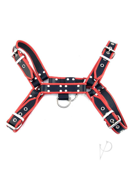 Rouge Oth Front Harness Lg Blk/rd(spec)