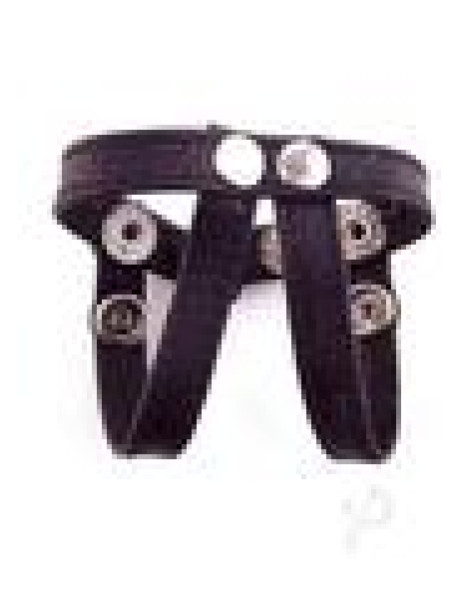 Rouge Arab Strap Black