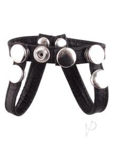 Rouge Arab Strap Black