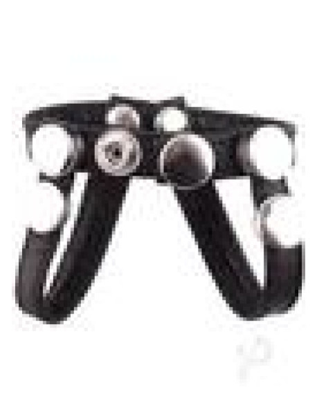 Rouge Arab Strap Black