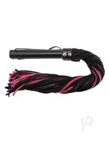 Rouge Suede Flogger Black/pink