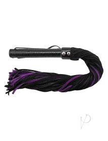 Rouge Suede Flogger Black/purple