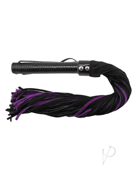 Rouge Suede Flogger Black/purple