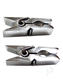 Rouge Nipple Pegs Pair Stainless Steel