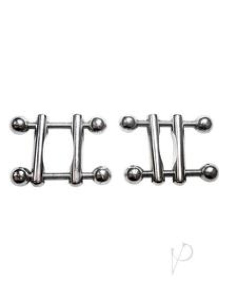 Rouge Ball End Nipple Clamps Steel