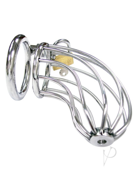 Rouge Chastity Cock Cage With Padlock