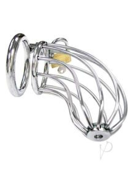 Rouge Chastity Cock Cage With Padlock