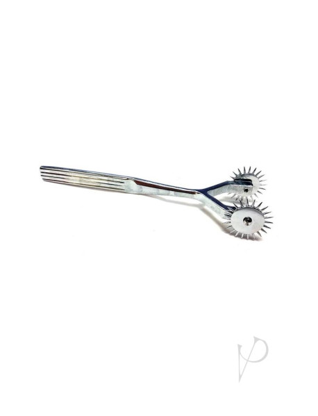Rouge Two Prong Pinwheel Stainless Steel