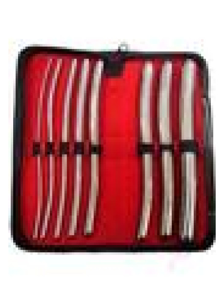 Rouge Hegar Urethral Dilator 8 Pc Set