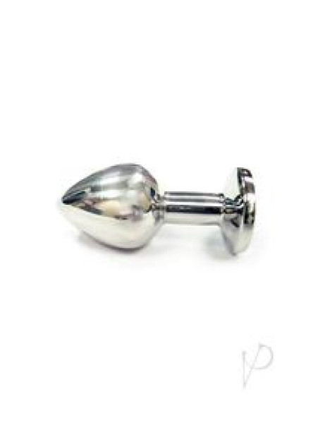 Rouge Anal Butt Plug Sm Stainless Steel