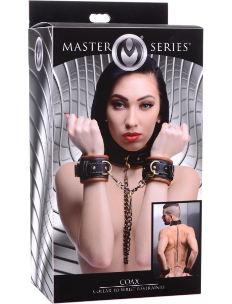Ms Coax Collar To Wrist Restraints