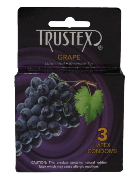 Grape Trustex Condom 3`s