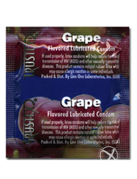 Grape Trustex Condom 3`s