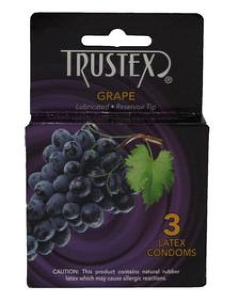 Grape Trustex Condom 3`s