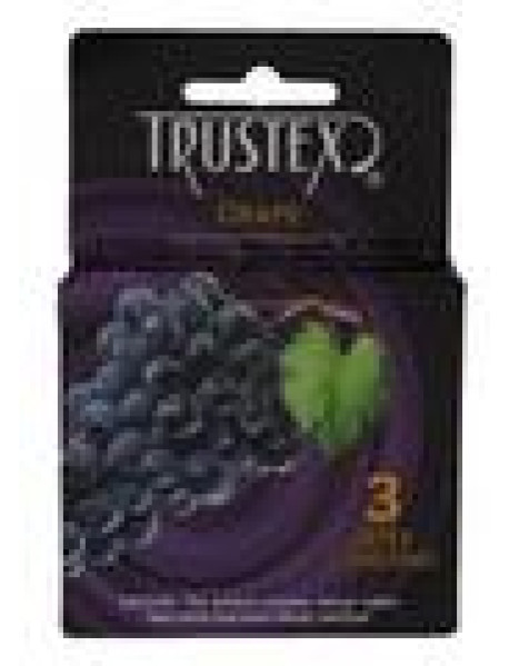 Grape Trustex Condom 3`s