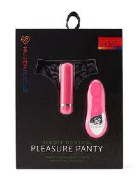 Sensuelle Pleasure Panty R/c Bullet Pink
