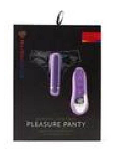 Sensuelle Pleasure Panty R/c Bullet Purp Sensuelle Pleasure Panty R/c Bullet Purp