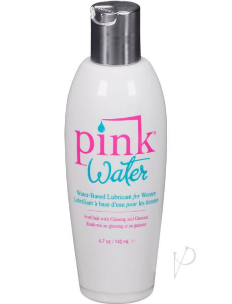 Pink Water Lube 4.7 Flip Top Bottle