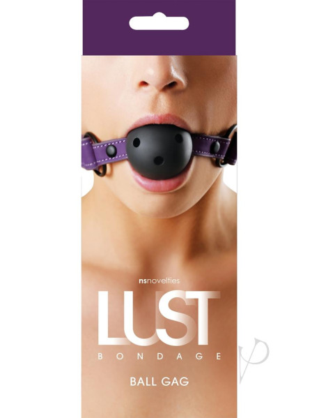 Lust Bondage Ball Gag Purple