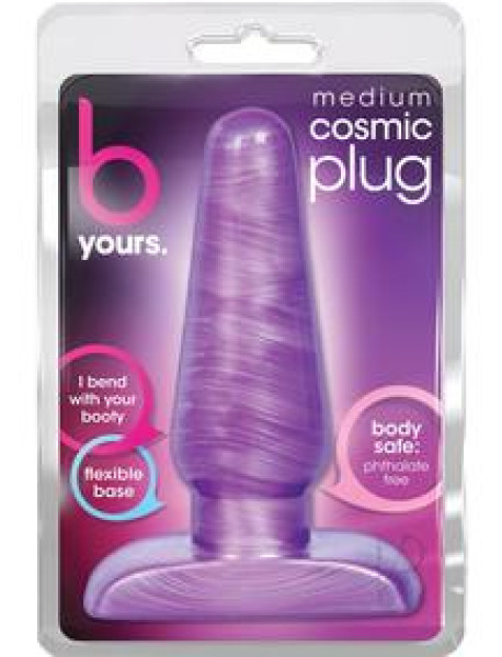 B Yours Cosmic Plug Medium Purple