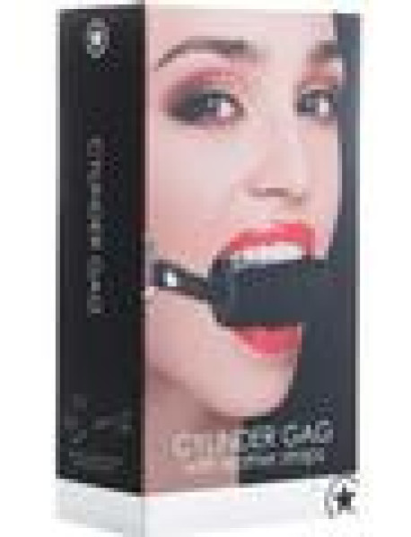 Ouch! Cylinder Gag Black