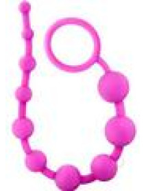 Luxe Silicone 10 Beads Pink