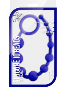 Luxe Silicone 10 Beads Indigo