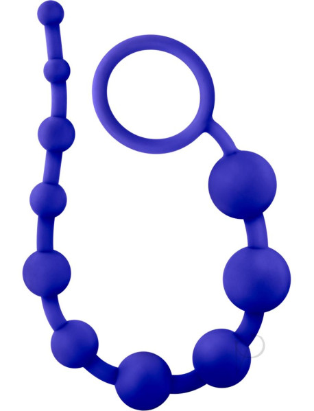 Luxe Silicone 10 Beads Indigo