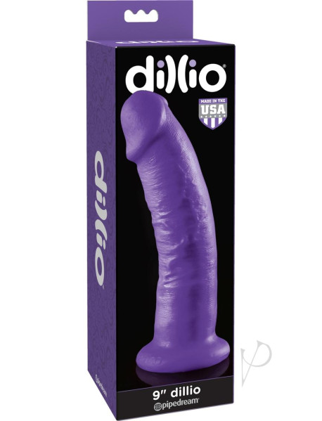 Dillio Dildo 9 Purple Dillio Dildo 9 Purple