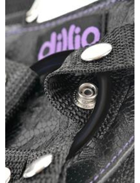 Dillio 6  strap On Suspendersetpur(disc)