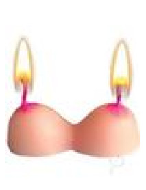 Boobie Party Candles 3pk