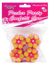 Pecker Party Confetti Gunrefill4pk(disc)