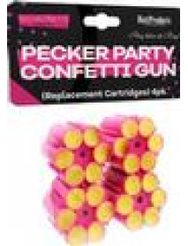 Pecker Party Confetti Gunrefill4pk(disc)