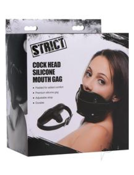 Cock Head Silicone Mouth Gag Cock Head Silicone Mouth Gag